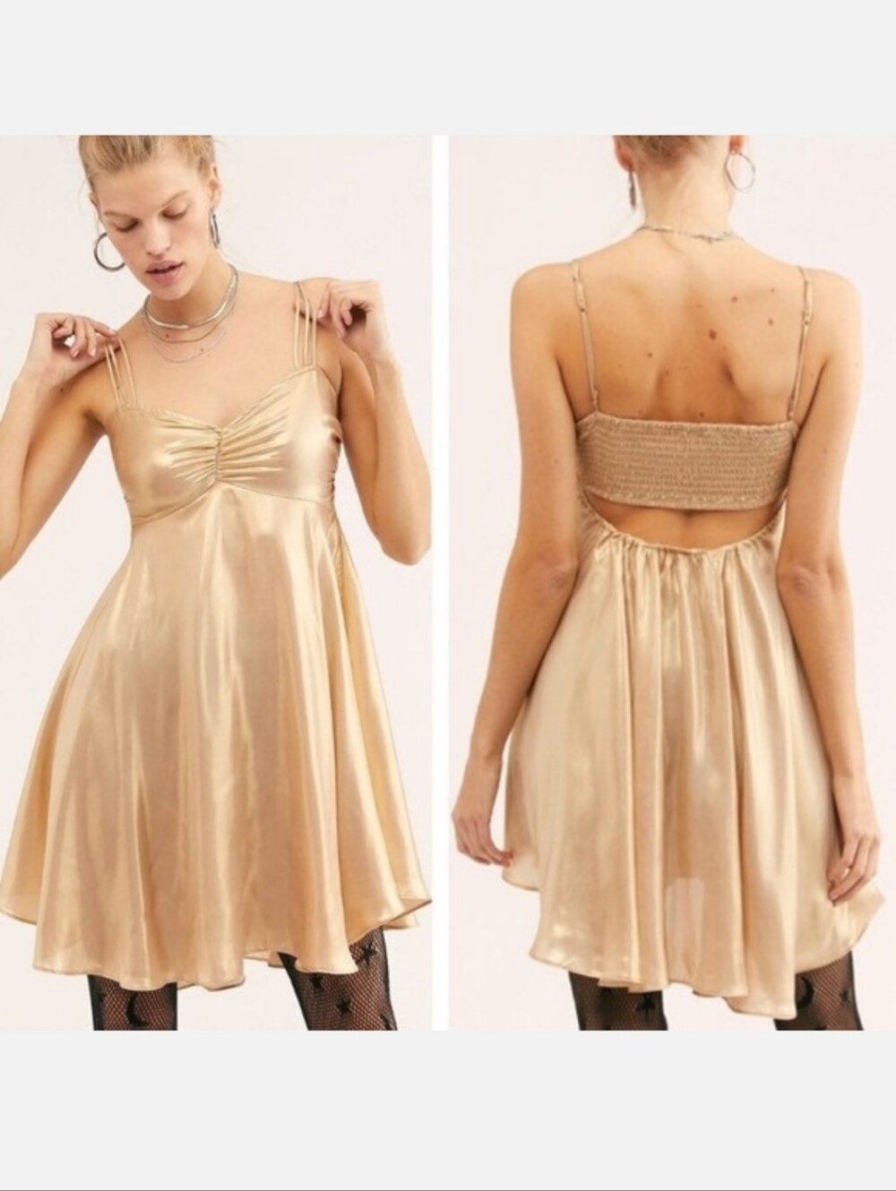 Intimately Free People Just Dance Babydoll Slip Dress